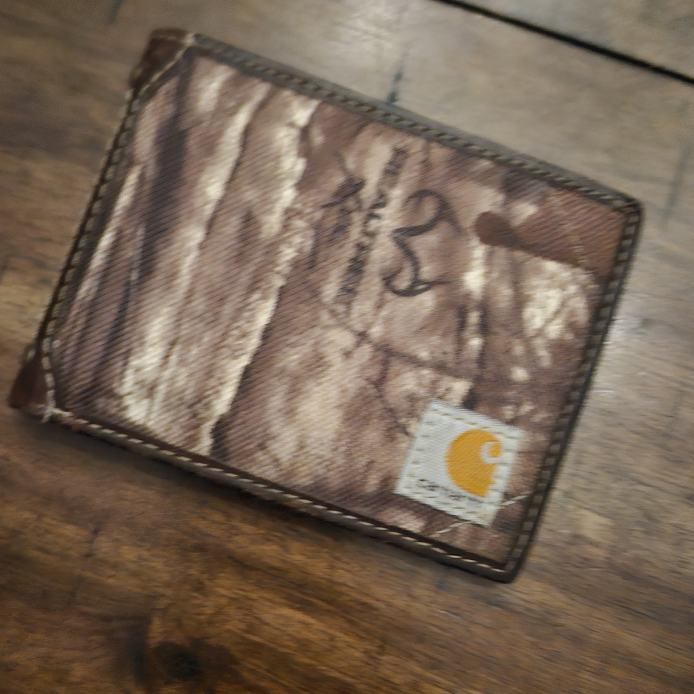 Carhartt Brown Camouflage Wallet